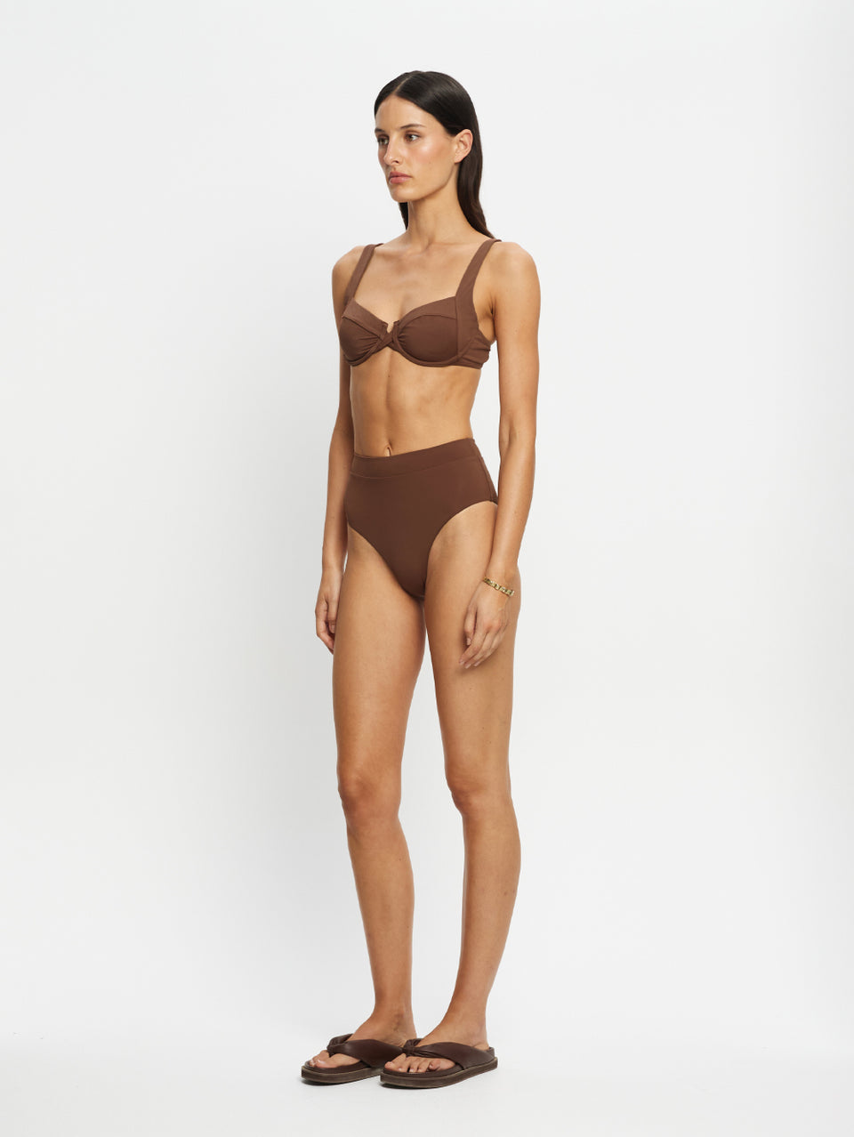 Ariella High Waist Bikini Bottom