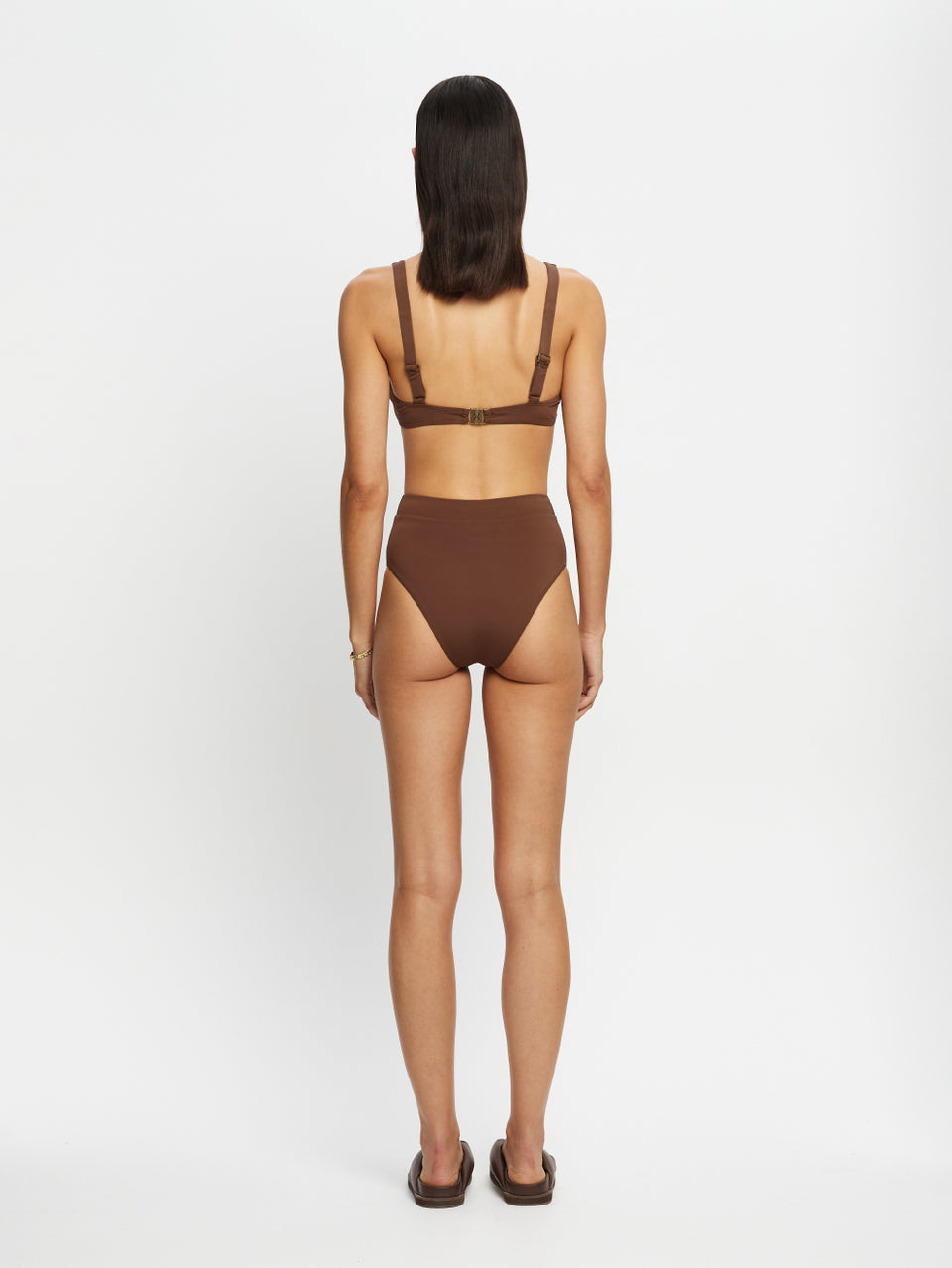 Ariella High Waist Bikini Bottom