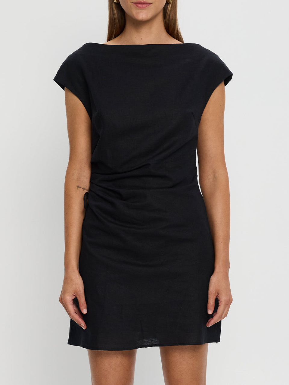 KIVARI Azerea Mini Dress Black
