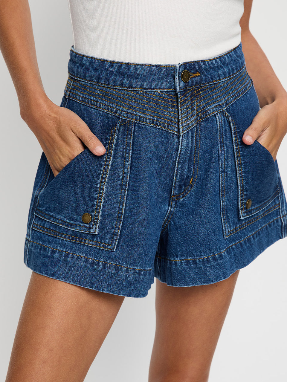 Celene Denim Short - Indigo