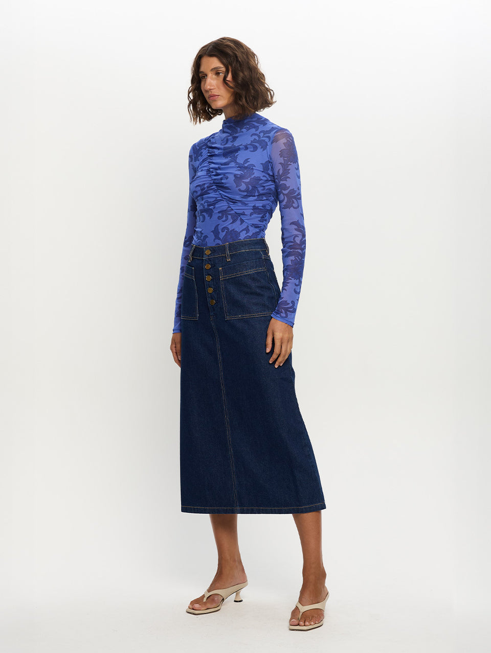 Jamie Mesh Top