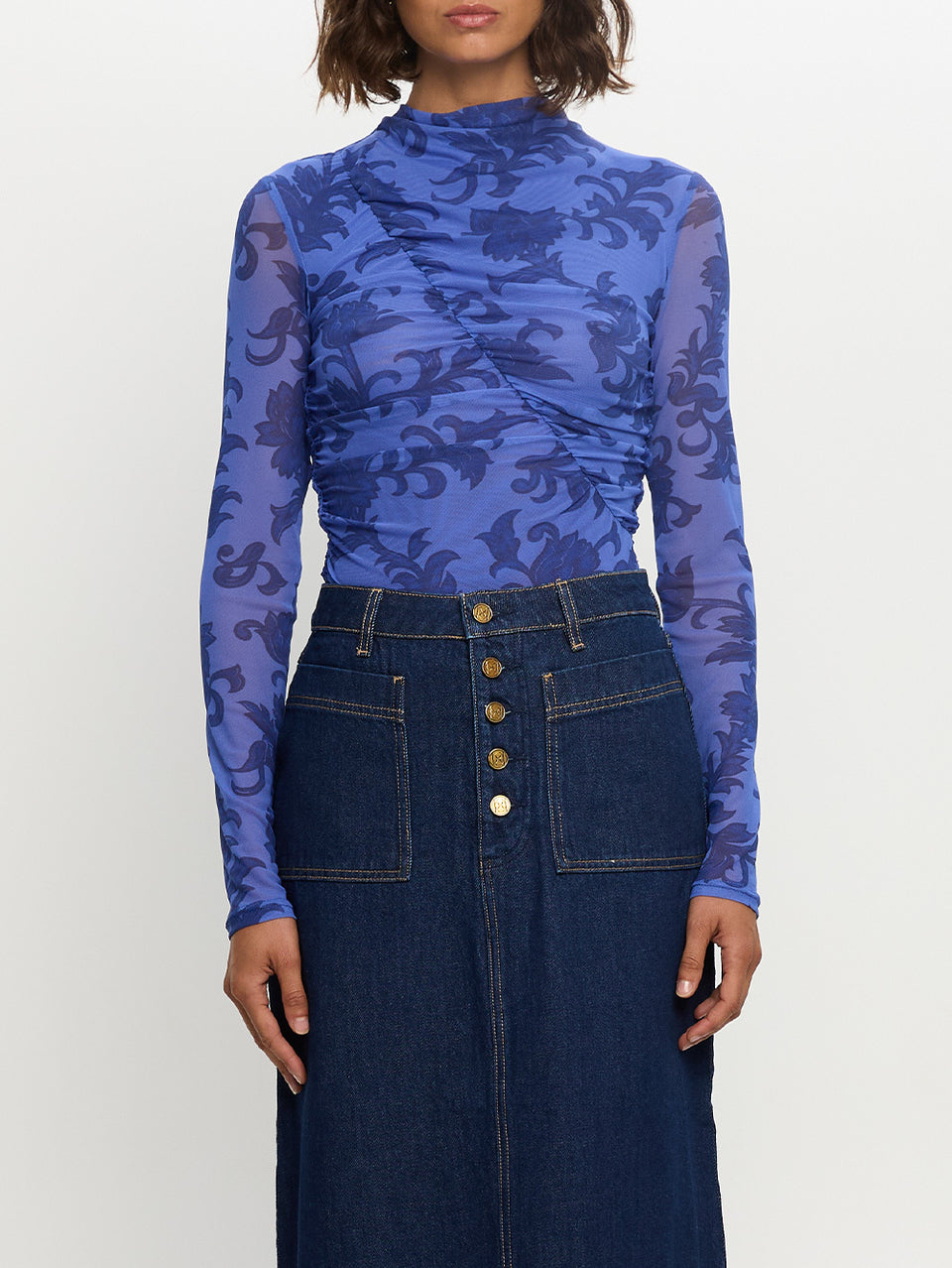 Jamie Mesh Top