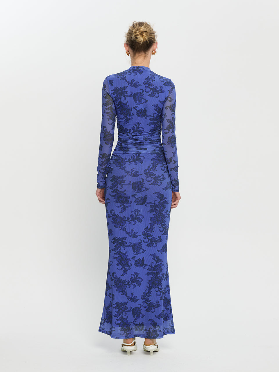 Jamie Mesh Maxi Dress