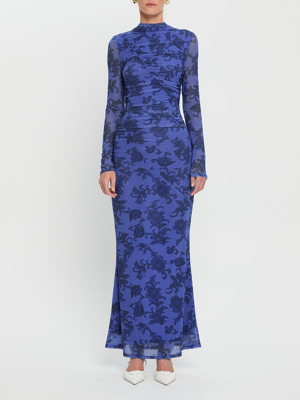 Jamie Mesh Maxi Dress