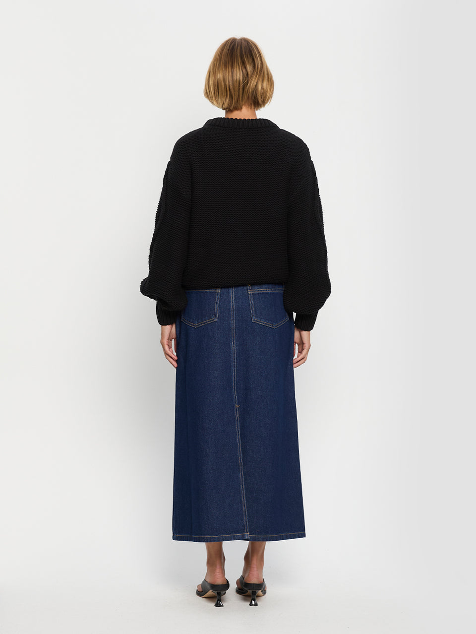 Olesia Knit Sweater - Black