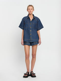 Paloma Denim Shirt - Indigo