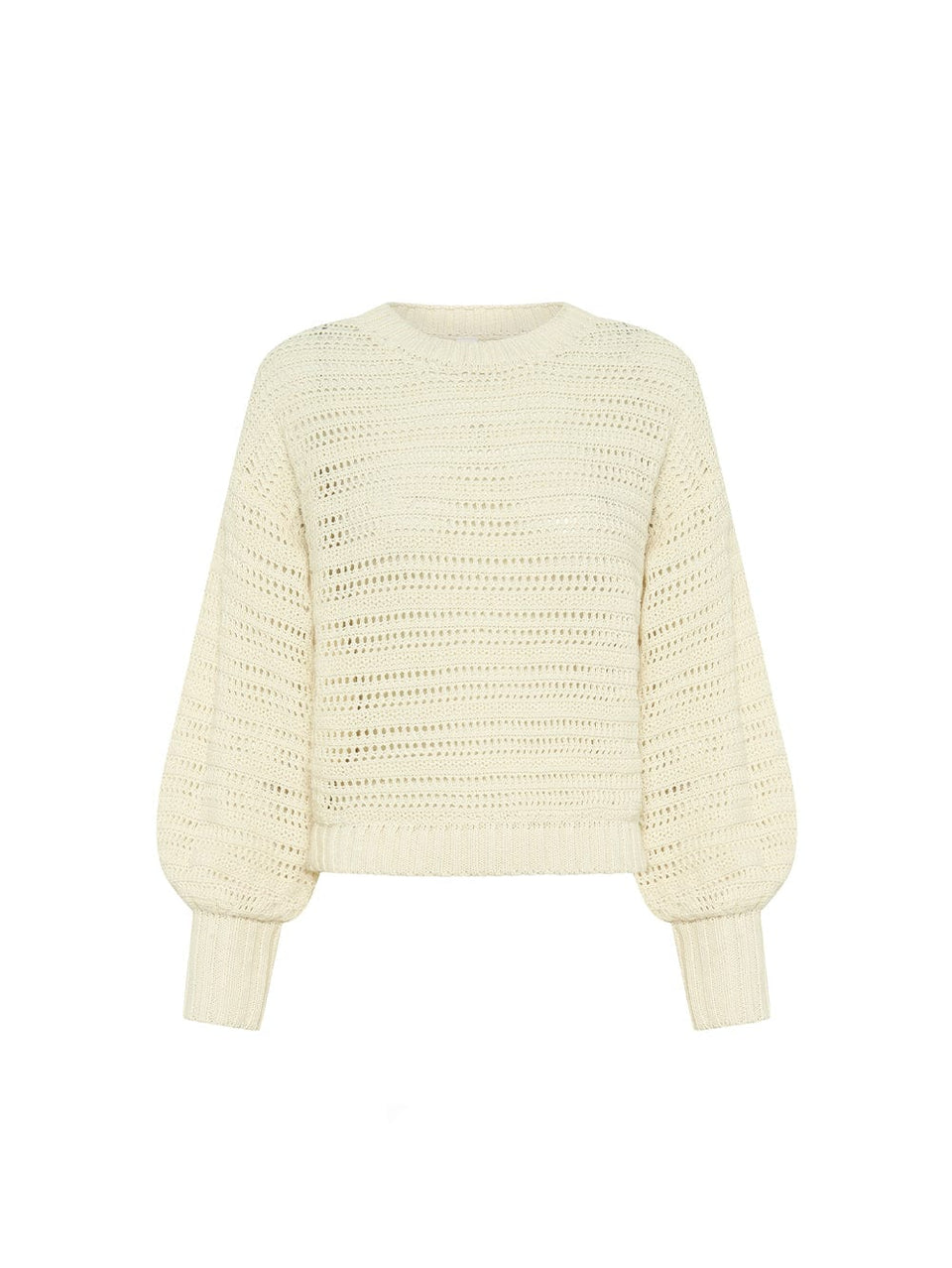 Pepe Knit Sweater Cream KIVARI | Cream knit sweater