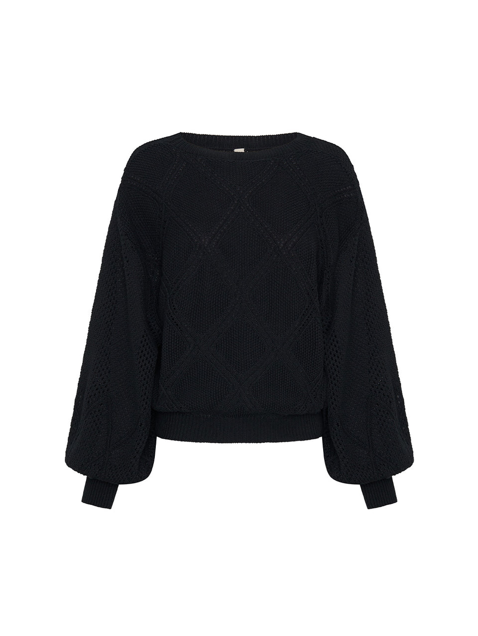 Samara Knit Black Ghost