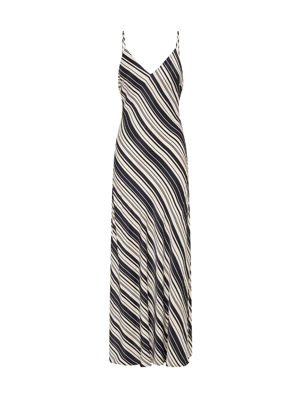 Sara Slip Dress KIVARI | Stripe slip dress