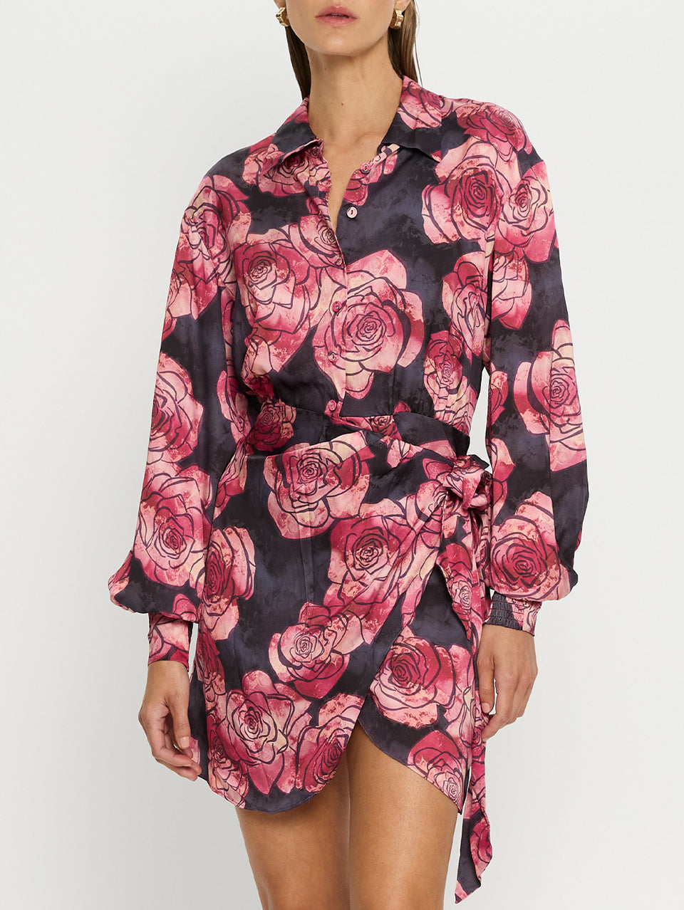 Shia Blouson Mini Dress