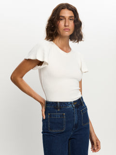 Tallulah Tee - Ivory