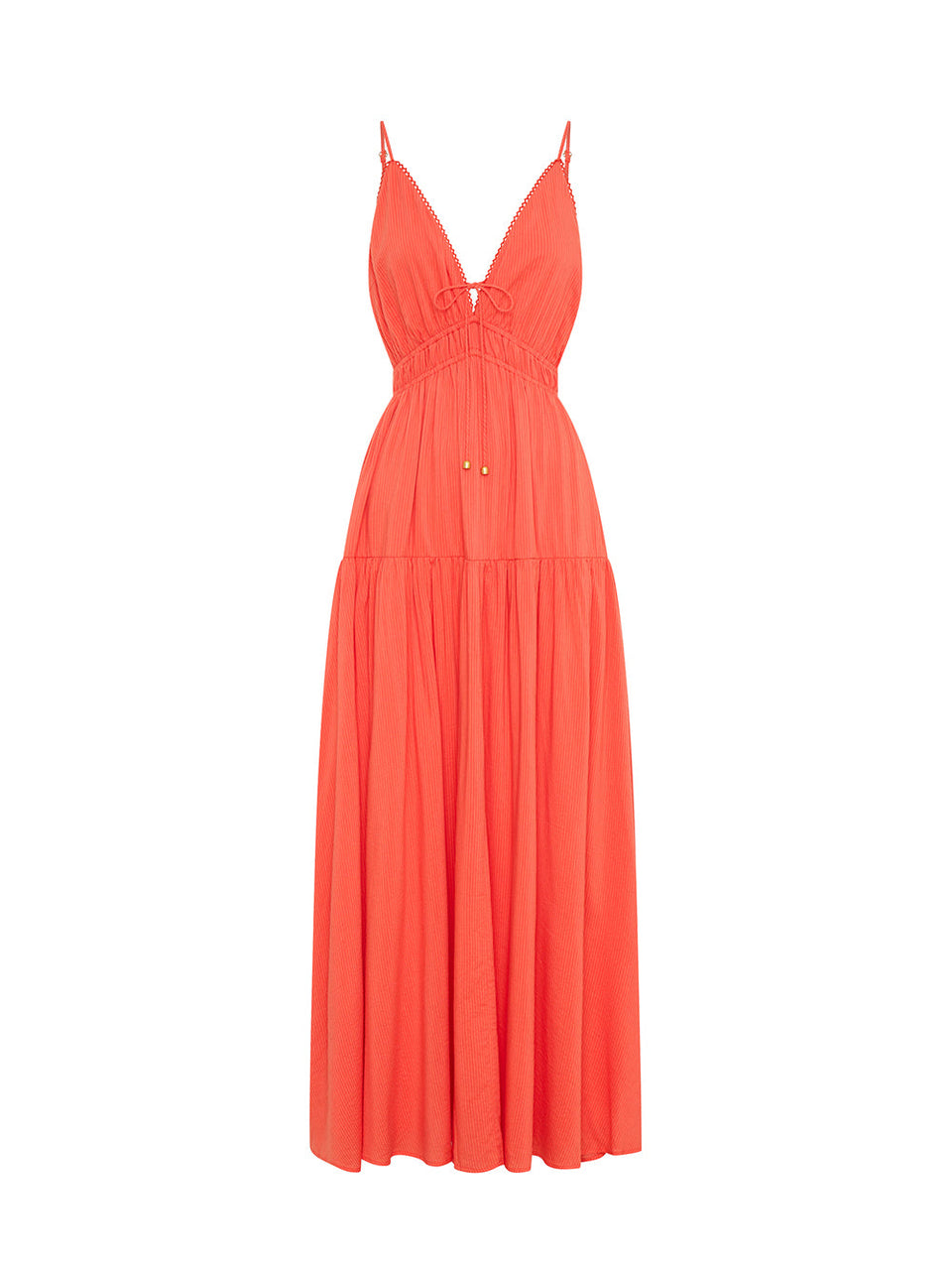 Ventura Red Maxi Dress KIVARI