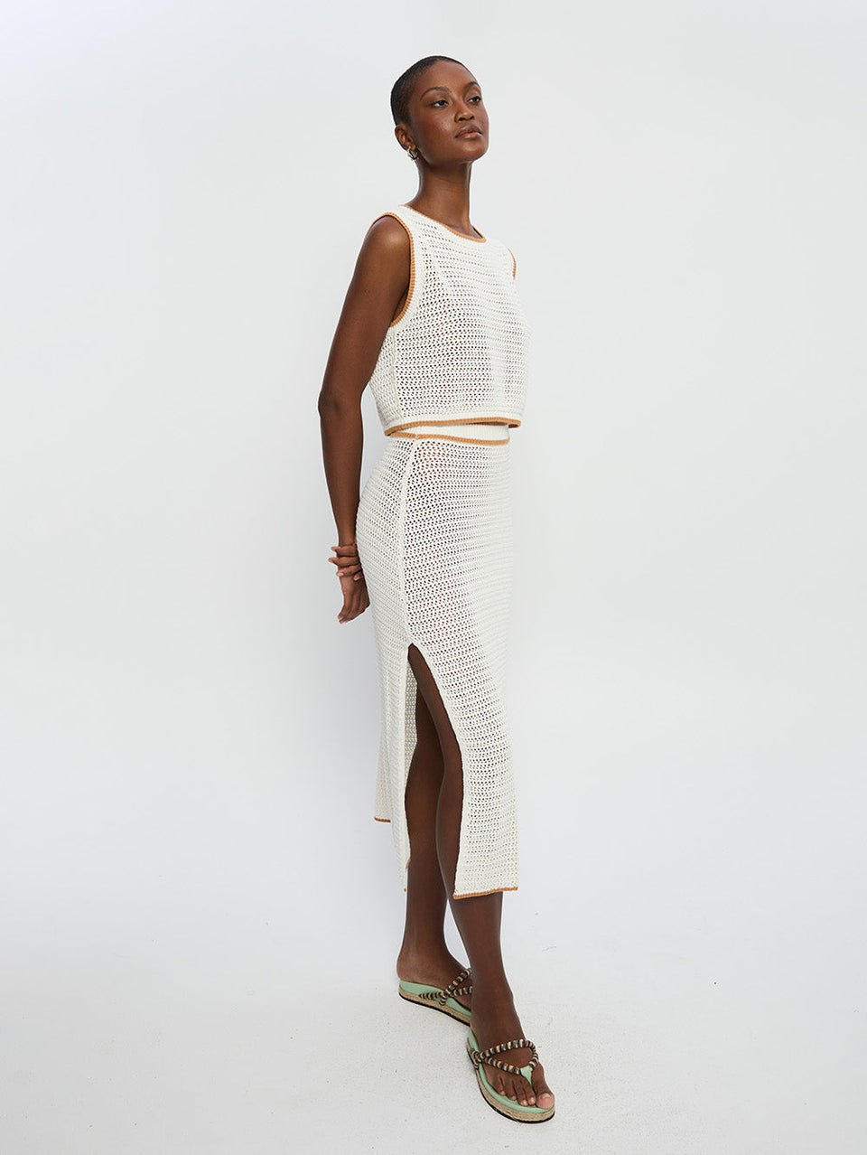 Vivi Knit Midi Skirt