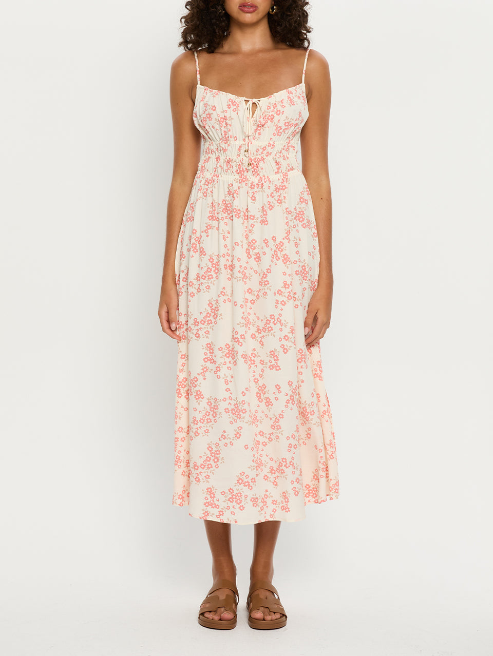 Zia Strappy Midi Dress