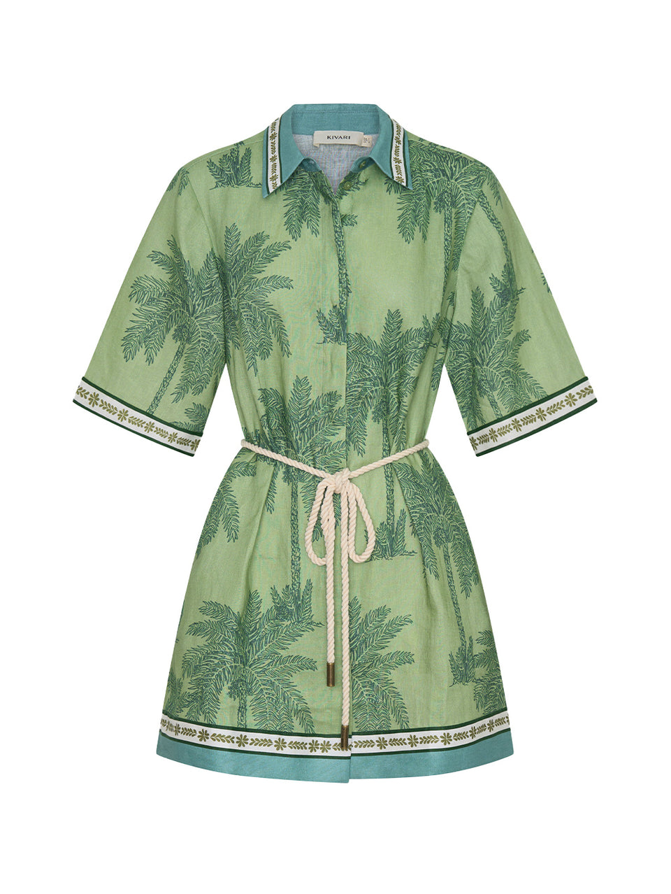 Alani Mini Shirt Dress KIVARI International Alani Mini Shirt Dress KIVARI International