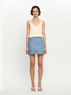 Alba Denim Mini Skirt
