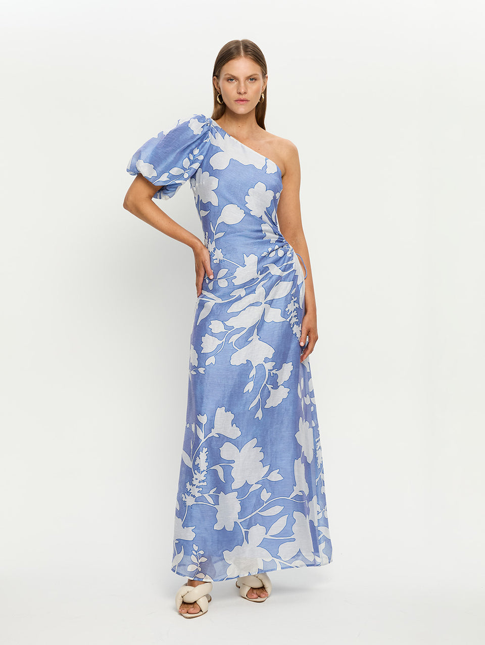kivari one shoulder dress The Anais One Shoulder