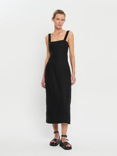 Azarea Tie Back Midi Dress