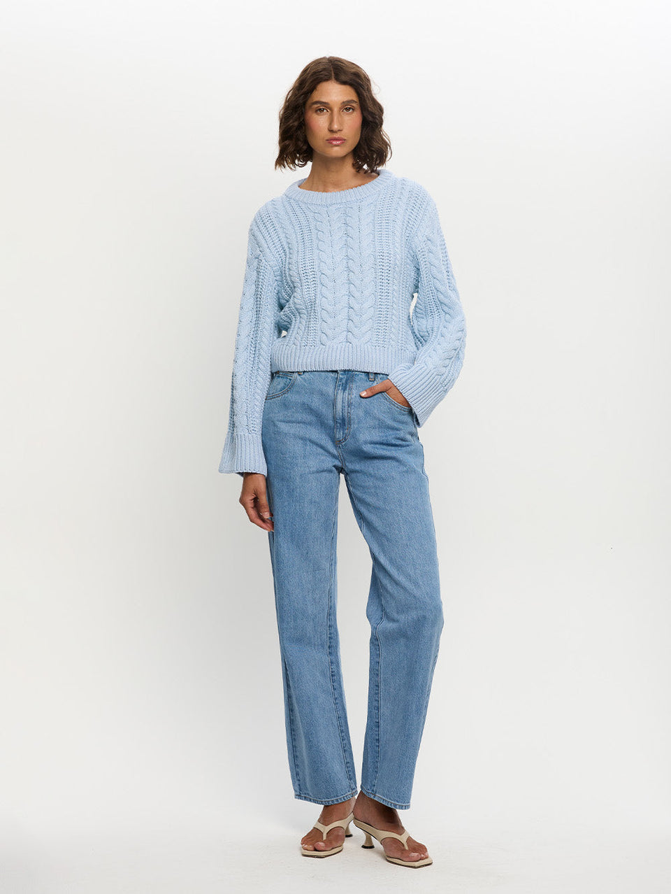 Brielle Knit Blue
