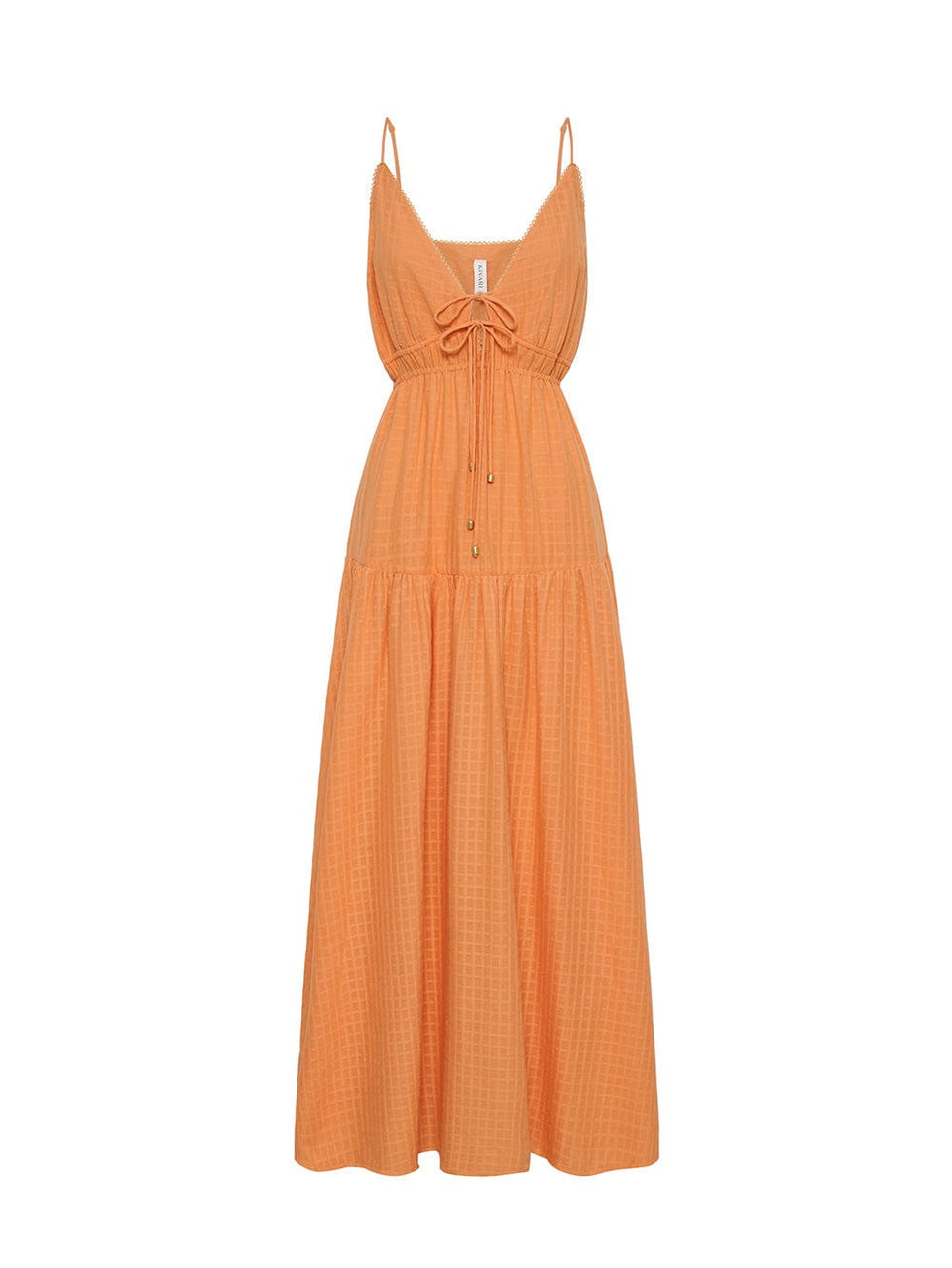 KIVARI Chantelle Maxi Dress | Peach Maxi Dress