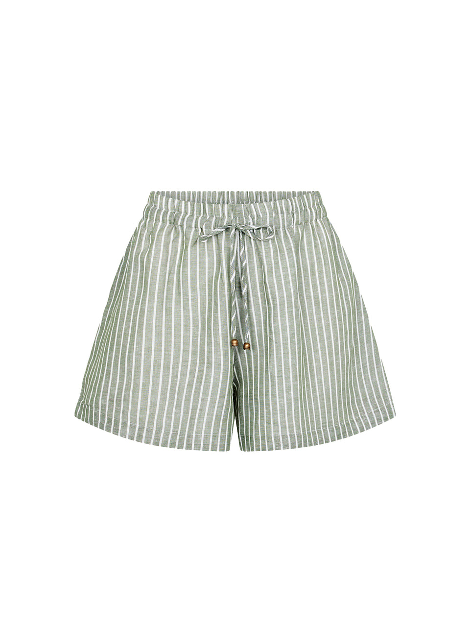 Elara Short - Green Stripe