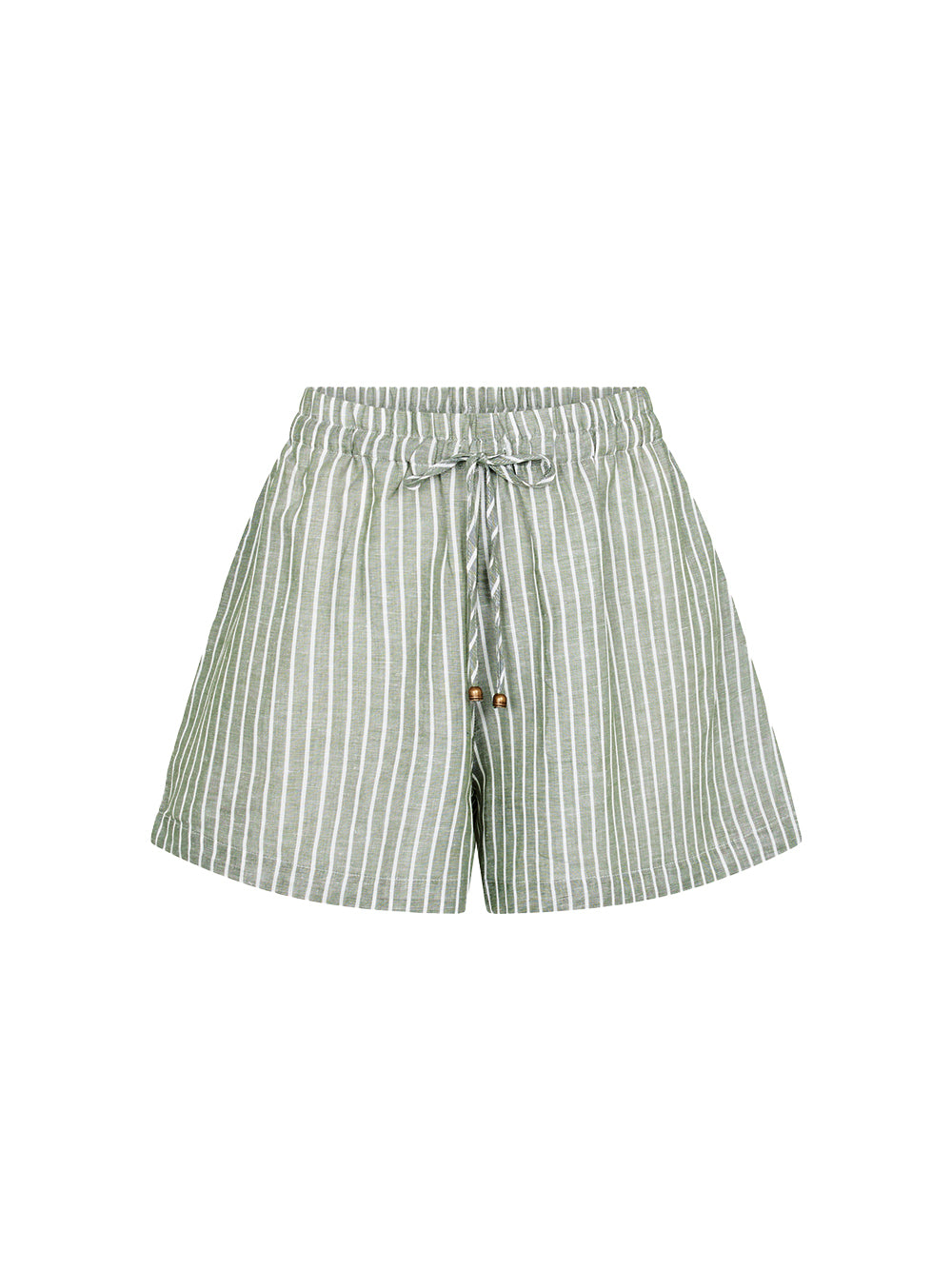 Elara Short - Green Stripe