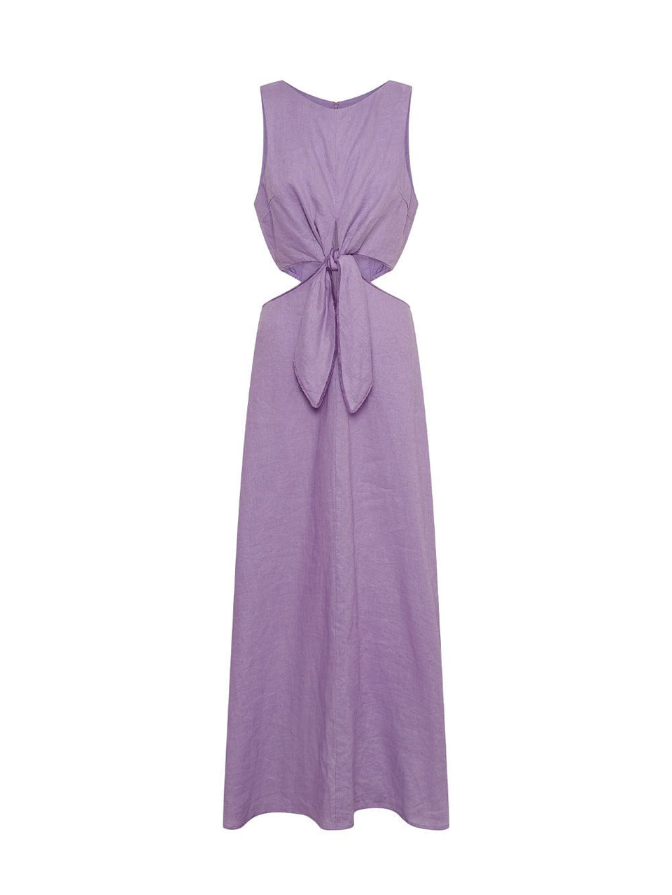 Ellie Cut Out Maxi Dress KIVARI | Purple cut out maxi dress