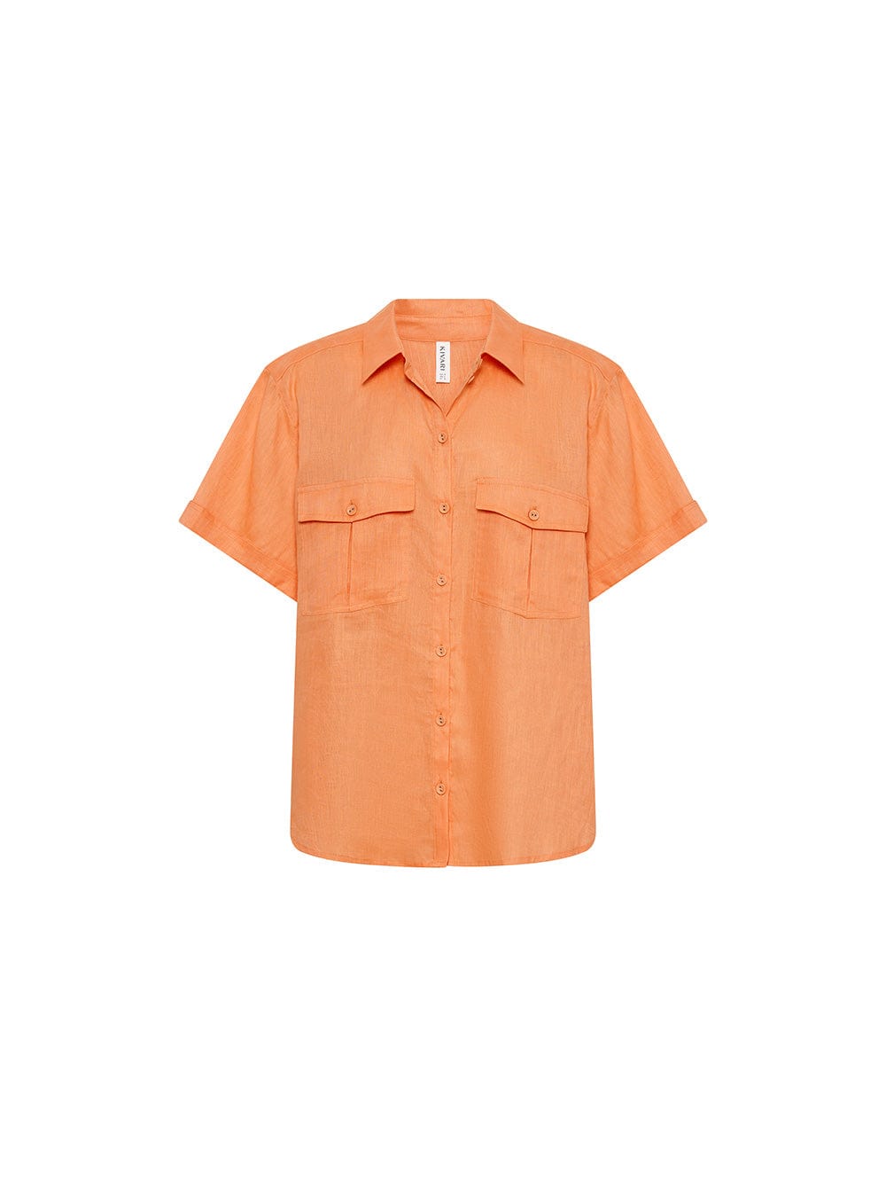 KIVARI Eve Shirt | Orange Shirt