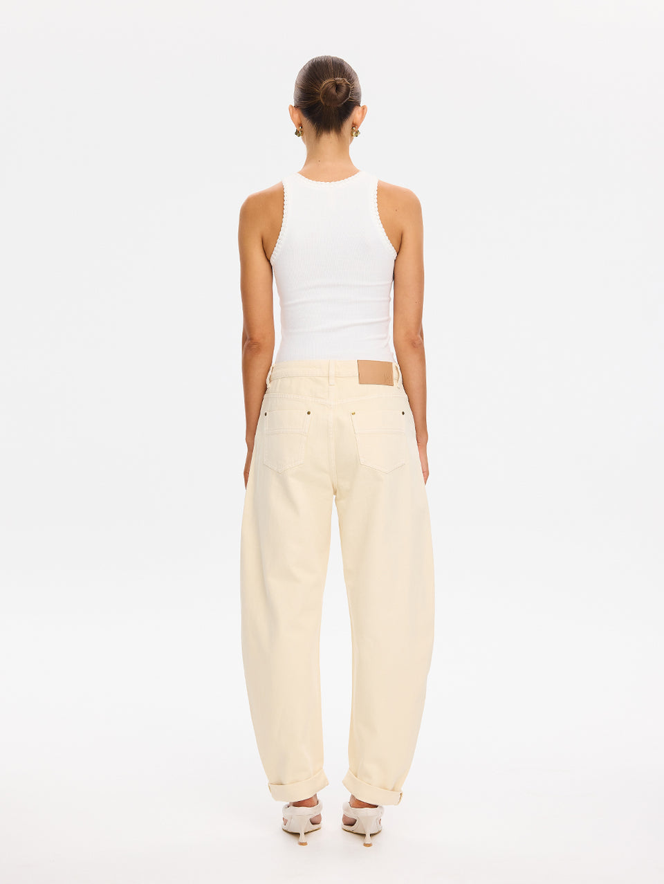 Evita Denim Barrel Jean
