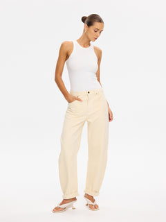 Evita Denim Barrel Jean