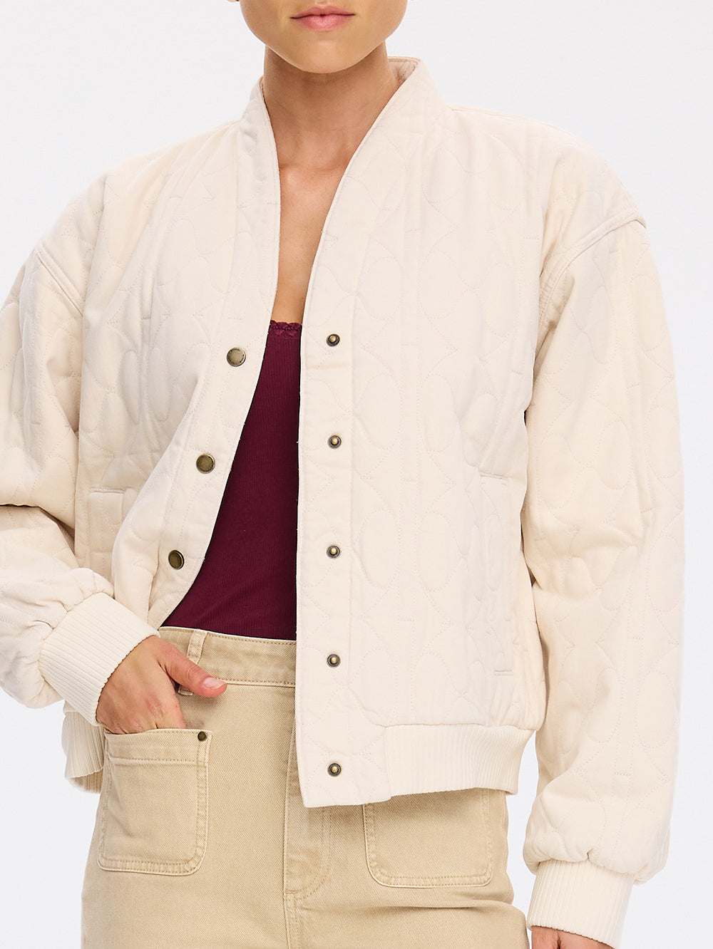 Joey Jacket | Cream Jacket - KIVARI – KIVARI International