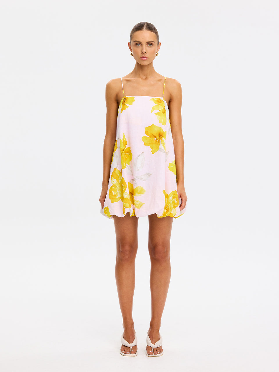 francine mini dress Francine Bubble Mini Dress | Floral Mini Dress