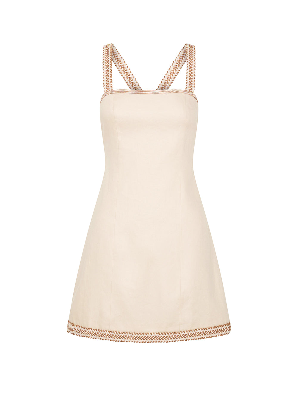 Freya Mini Dress | Mini Dress With Back Tie Detail | KIVARI