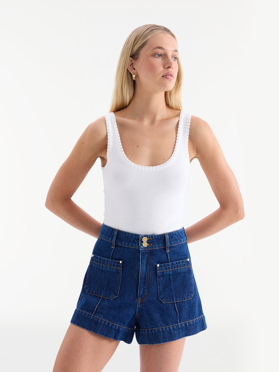 Hanna Denim Short