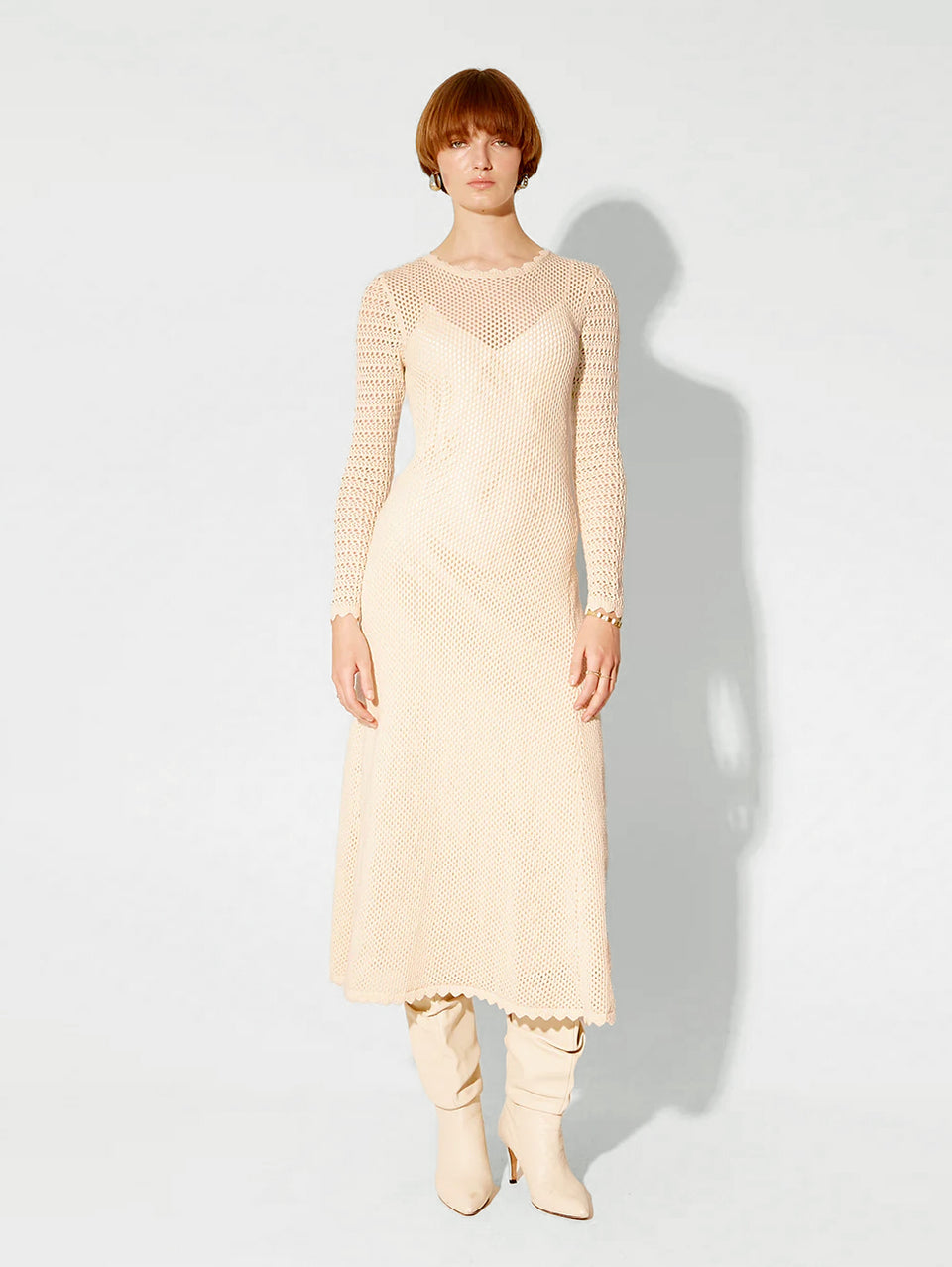 Ingrid Knit Midi Dress