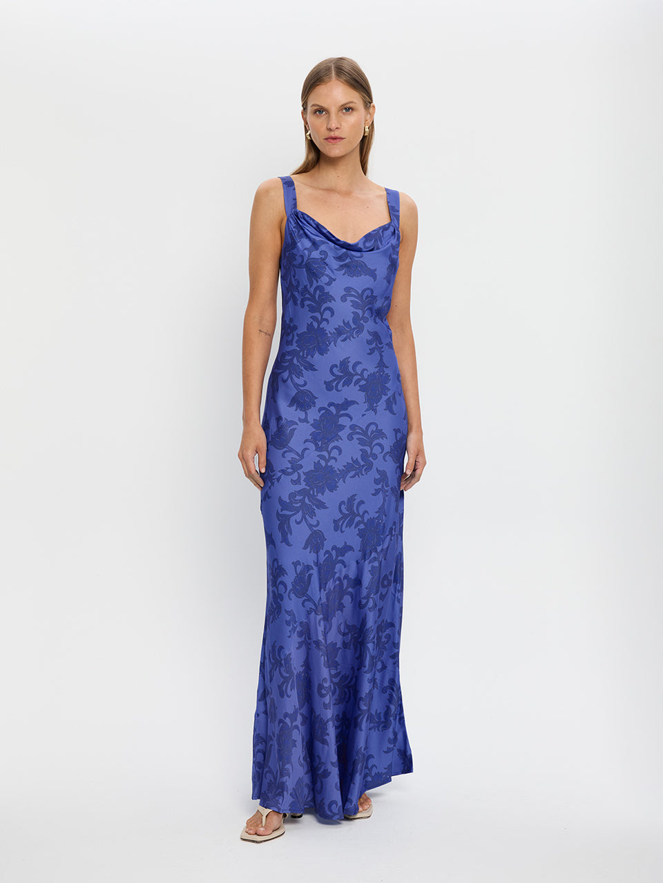 Jamie Cowl Neck Maxi Dress