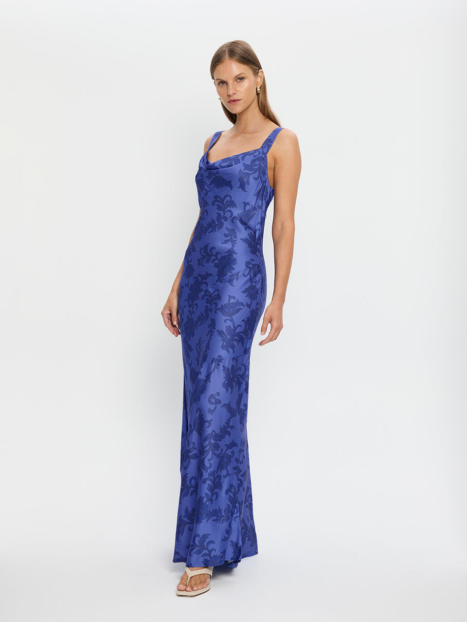 Jamie Cowl Neck Maxi Dress