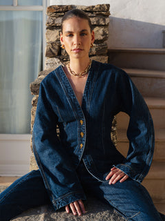 Jessica Denim Barrel Jacket