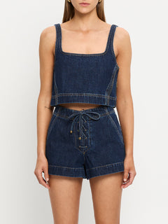 Joelle Denim Top