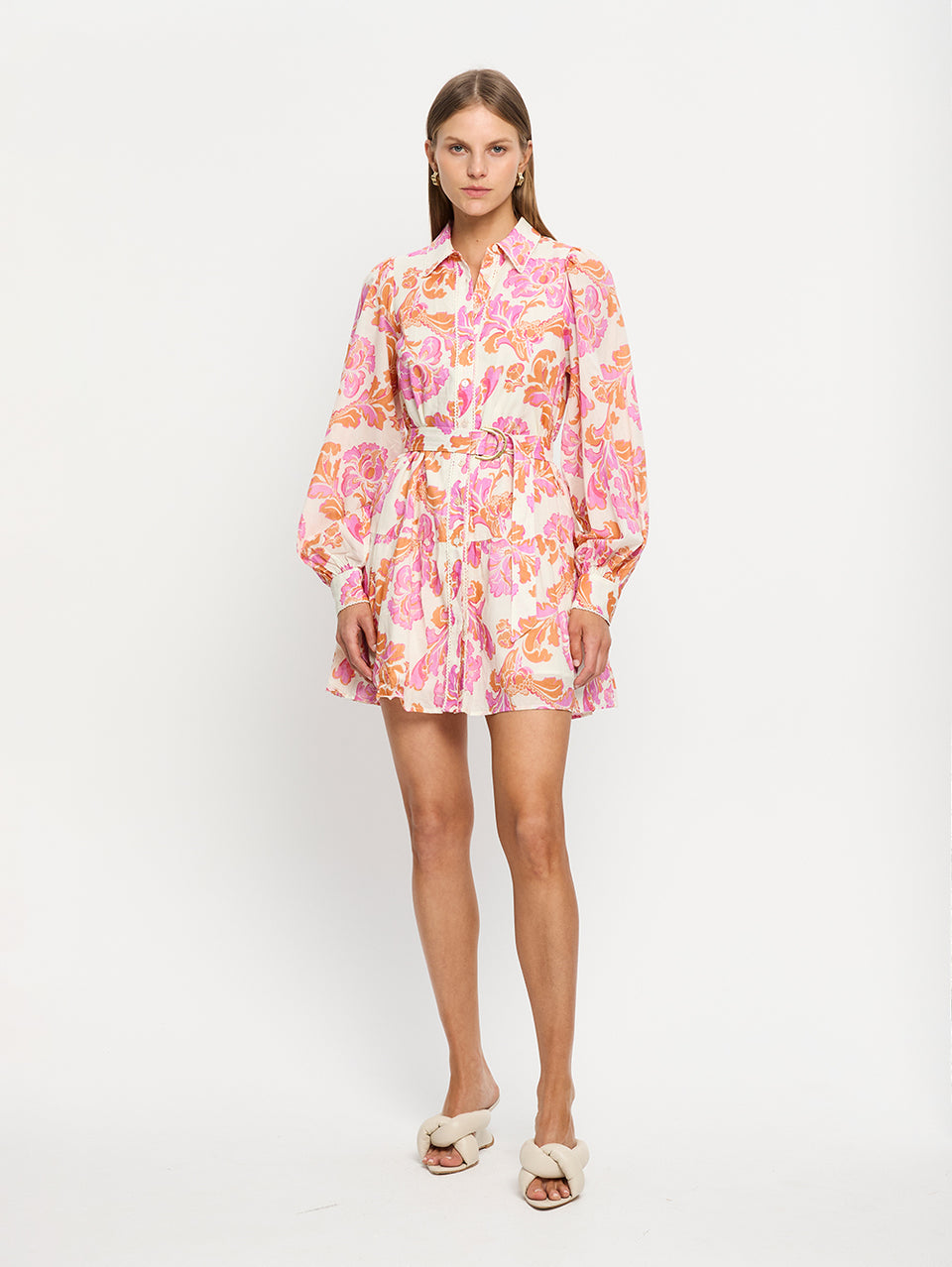 josefina mini dress SNDYS Josefina Mini Dress White