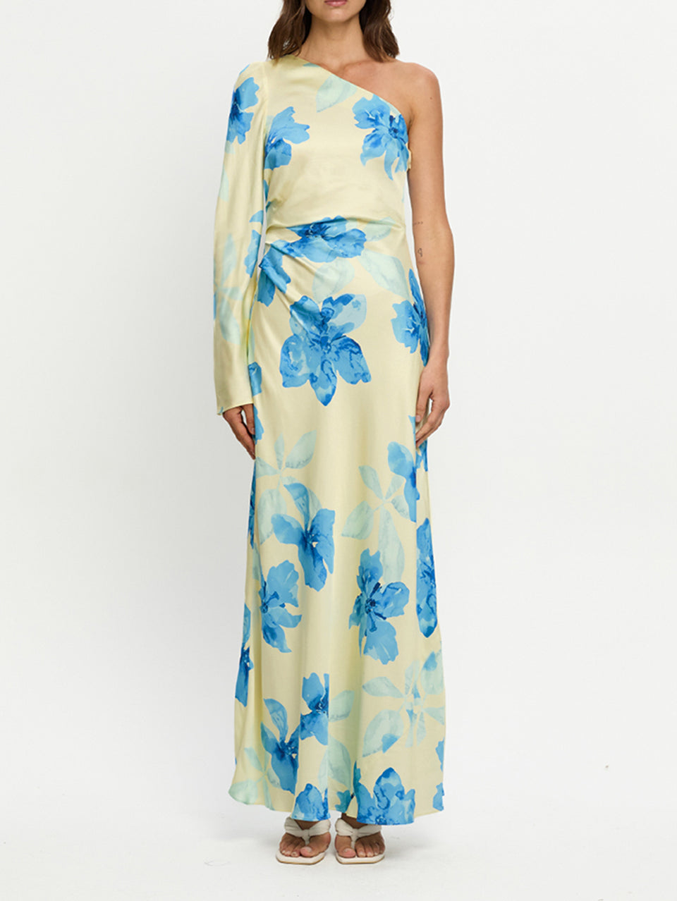 Sophie One Sleeve Maxi dress