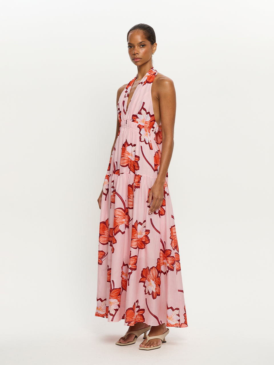 knee length dresses for ladies Avalon Maxi Dress – KIVARI International main image 0