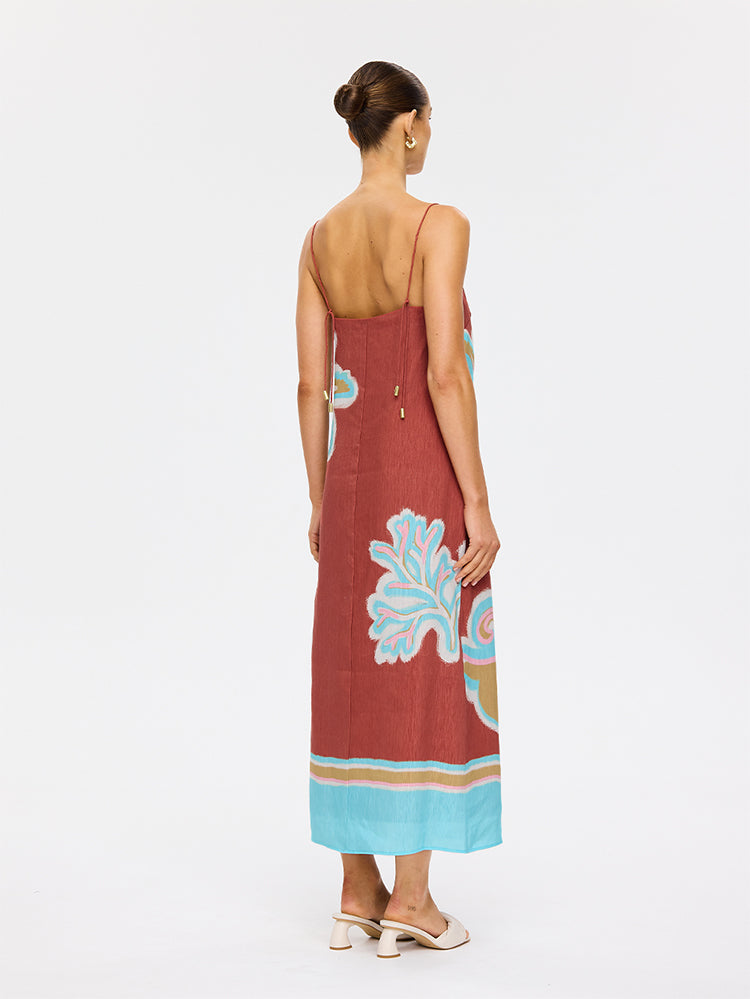 LD399MAR_Enzo Midi Dress_Maroon_4