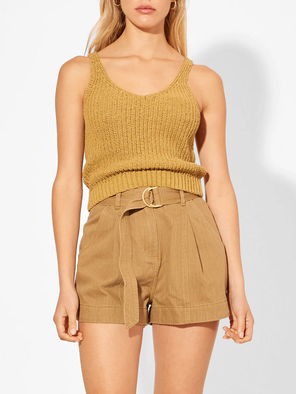 Lana Knit Cami - Khaki