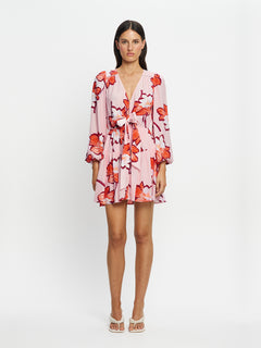 Lani Tie Front Mini Dress