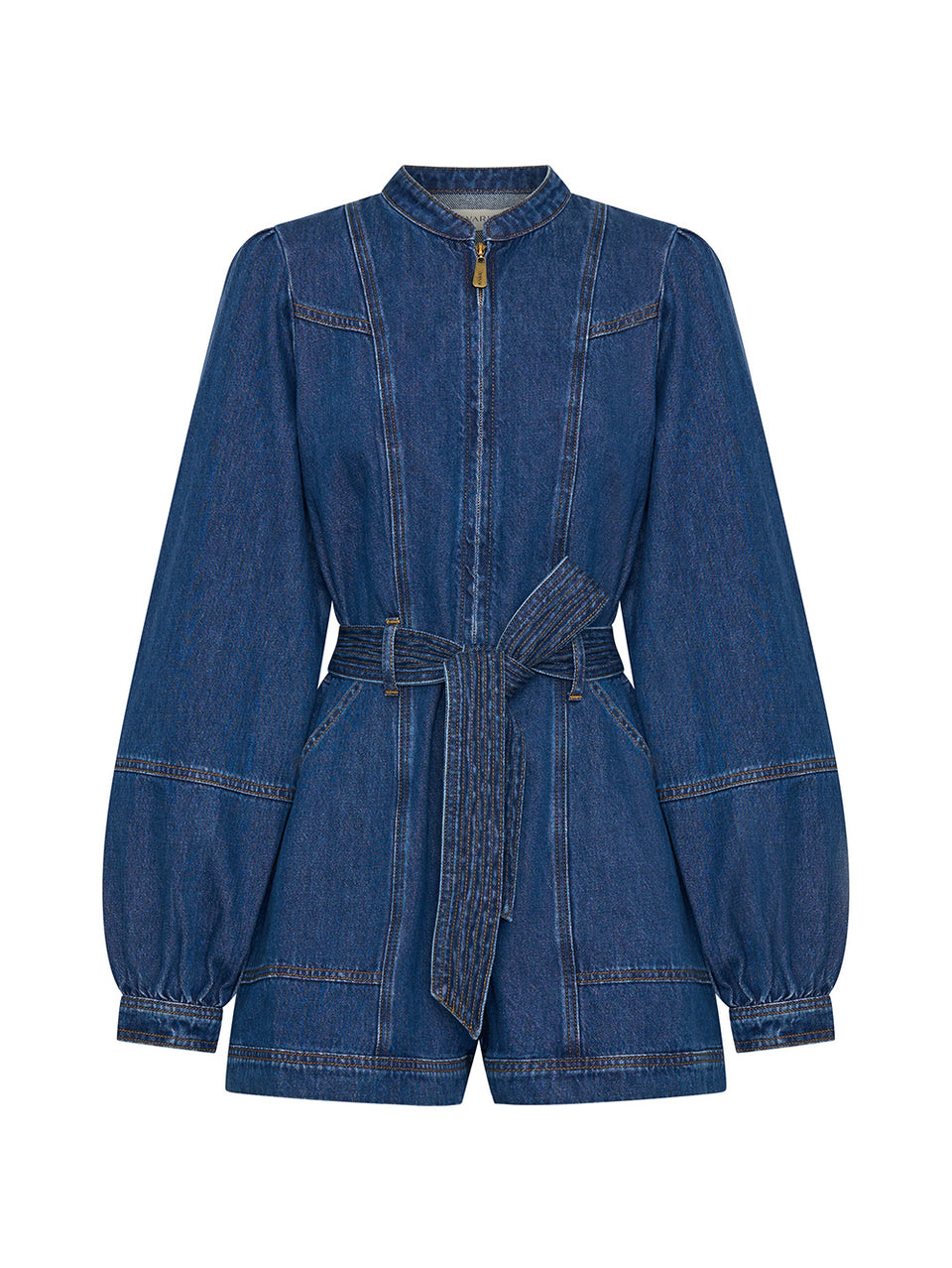 Lourdes Denim Playsuit