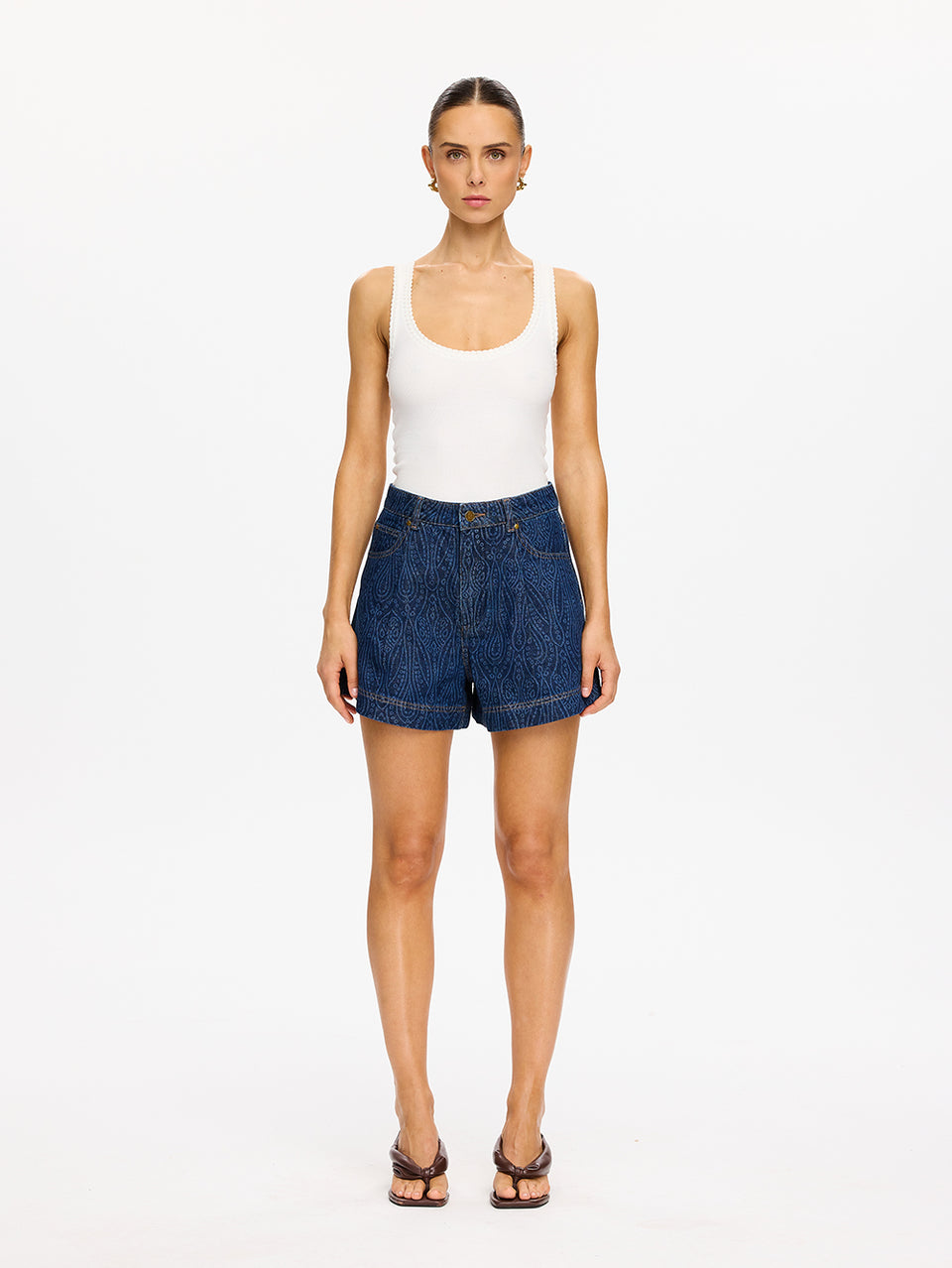 Monroe Denim Short
