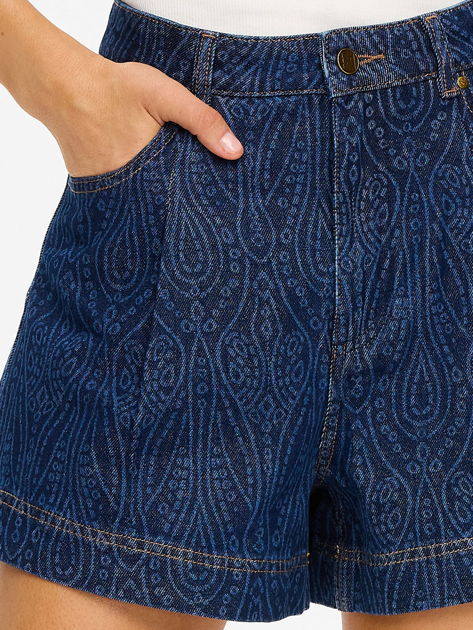 Monroe Denim Short
