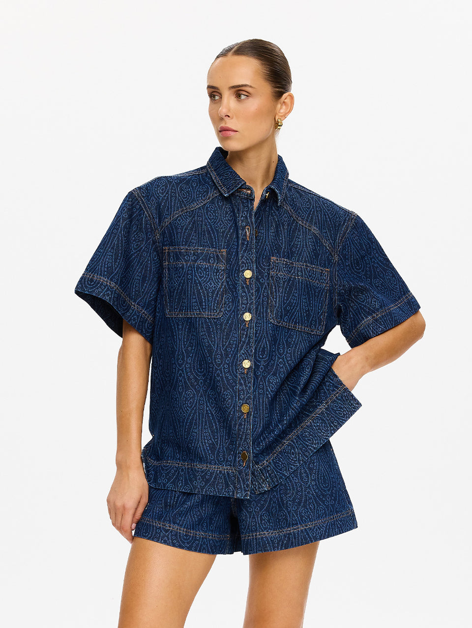 Monroe Denim Short