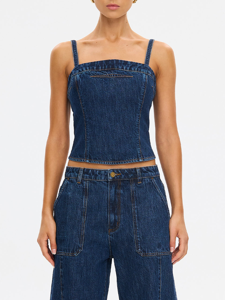 Nixie Denim Top